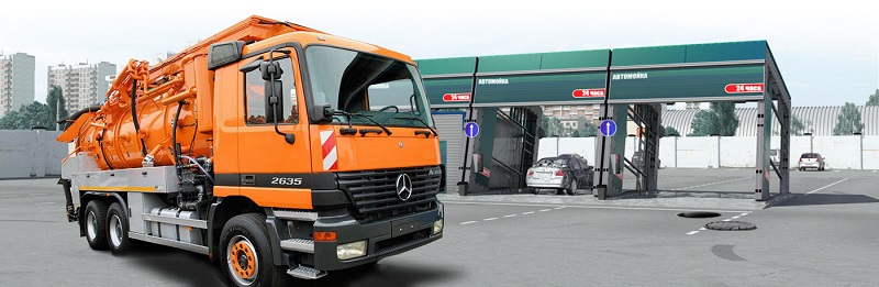 Обслуживание автомоек,  откачка и вывоз нечистот